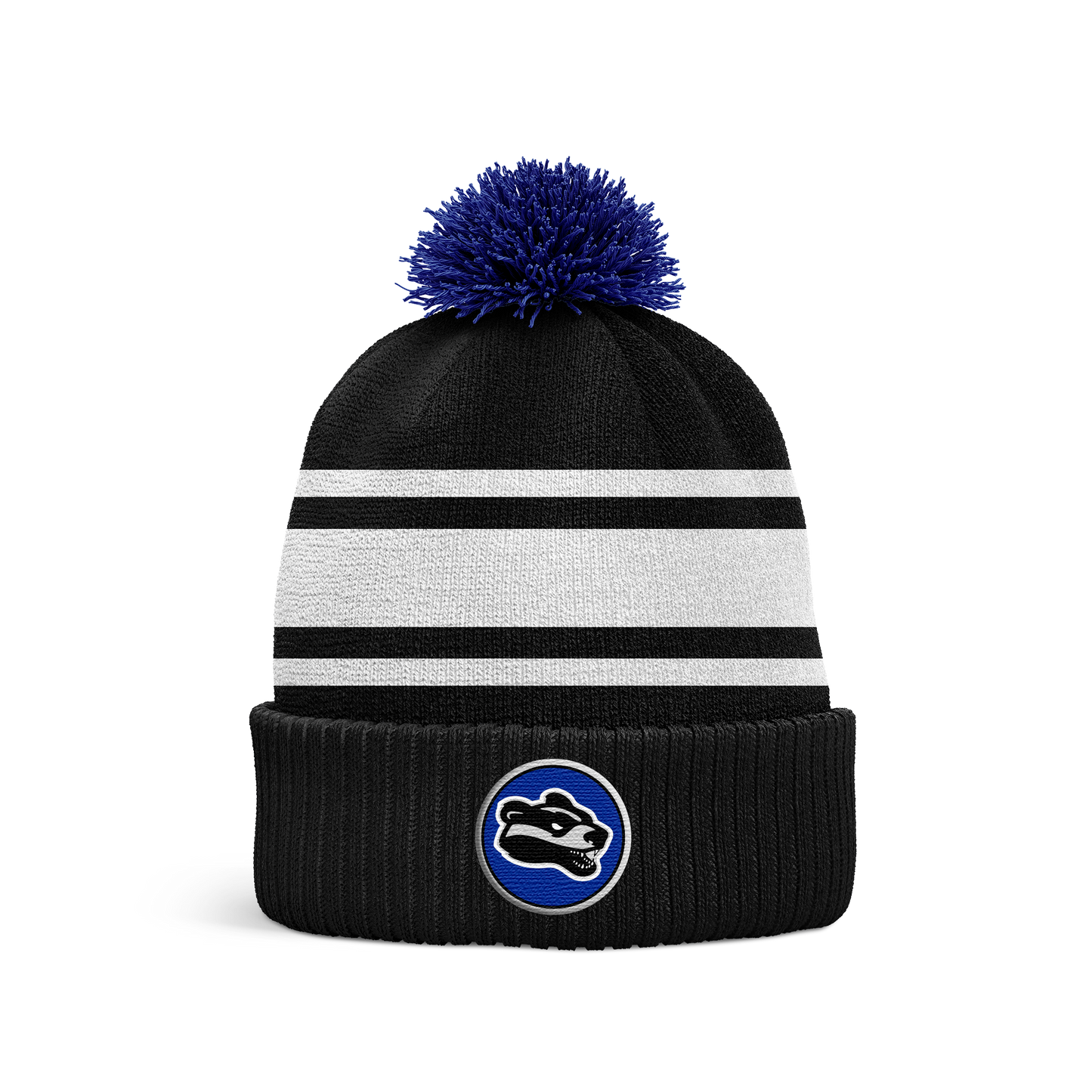 Upstate Badgers Boys Pom Beanie