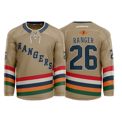 2nd Ranger Battalion Custom Hybrid Beige Jersey