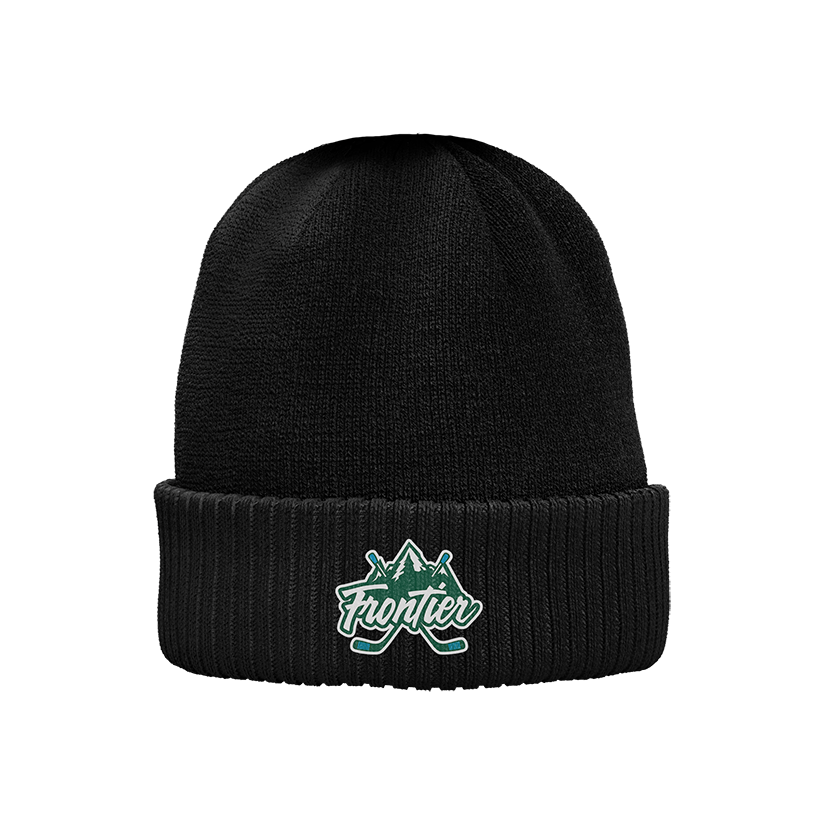 Frontier Airlines Black Beanie