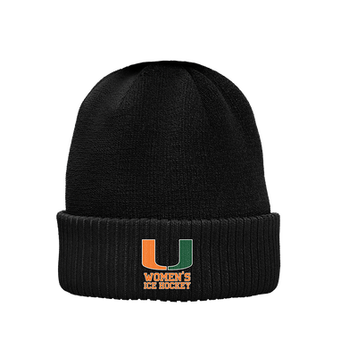 Miami Women's Black Beanie