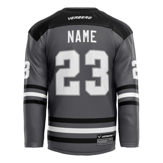 Rutherford Rampage Custom Sublimated Black Jersey