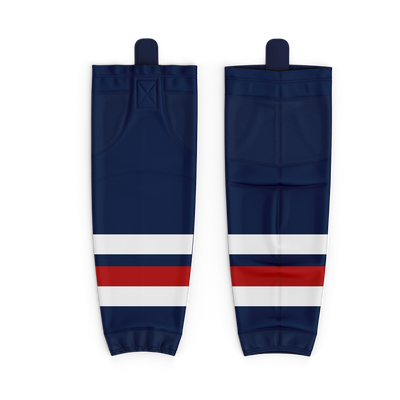 Nolensville Father/Son/Daughter Skate Blue Custom GameWear Socks