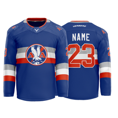 American Airlines Custom Blue Sublimated Jersey