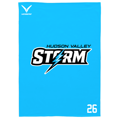 Hudson Valley Storm Fleece Blanket
