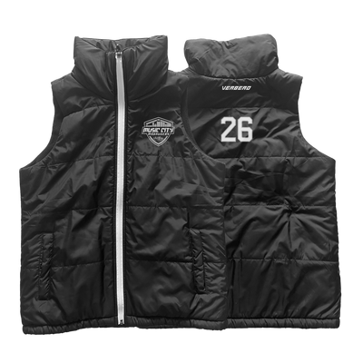 2013 Music City Marauders Mom Puffer Vest