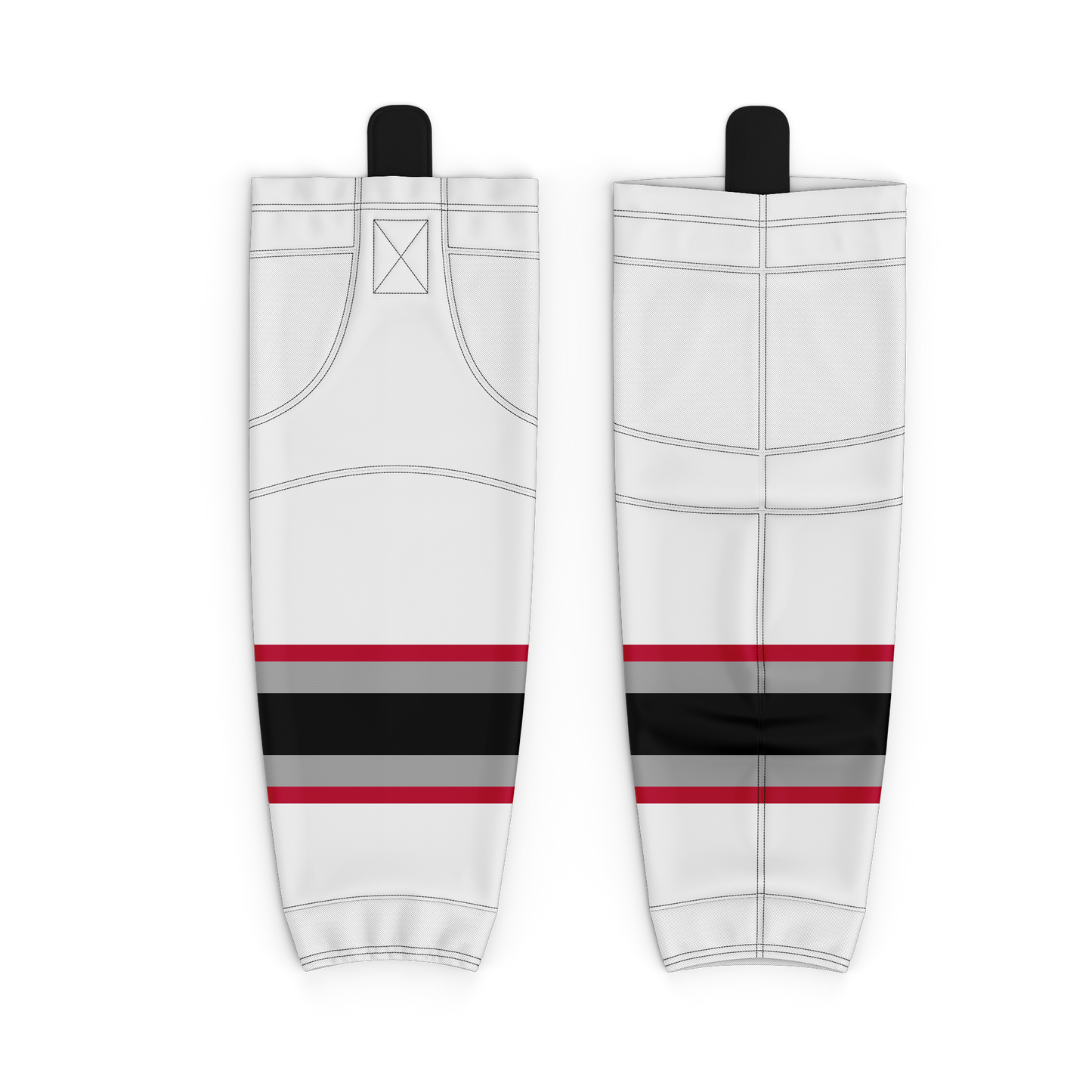 Music City Marauders White Custom GameWear Socks