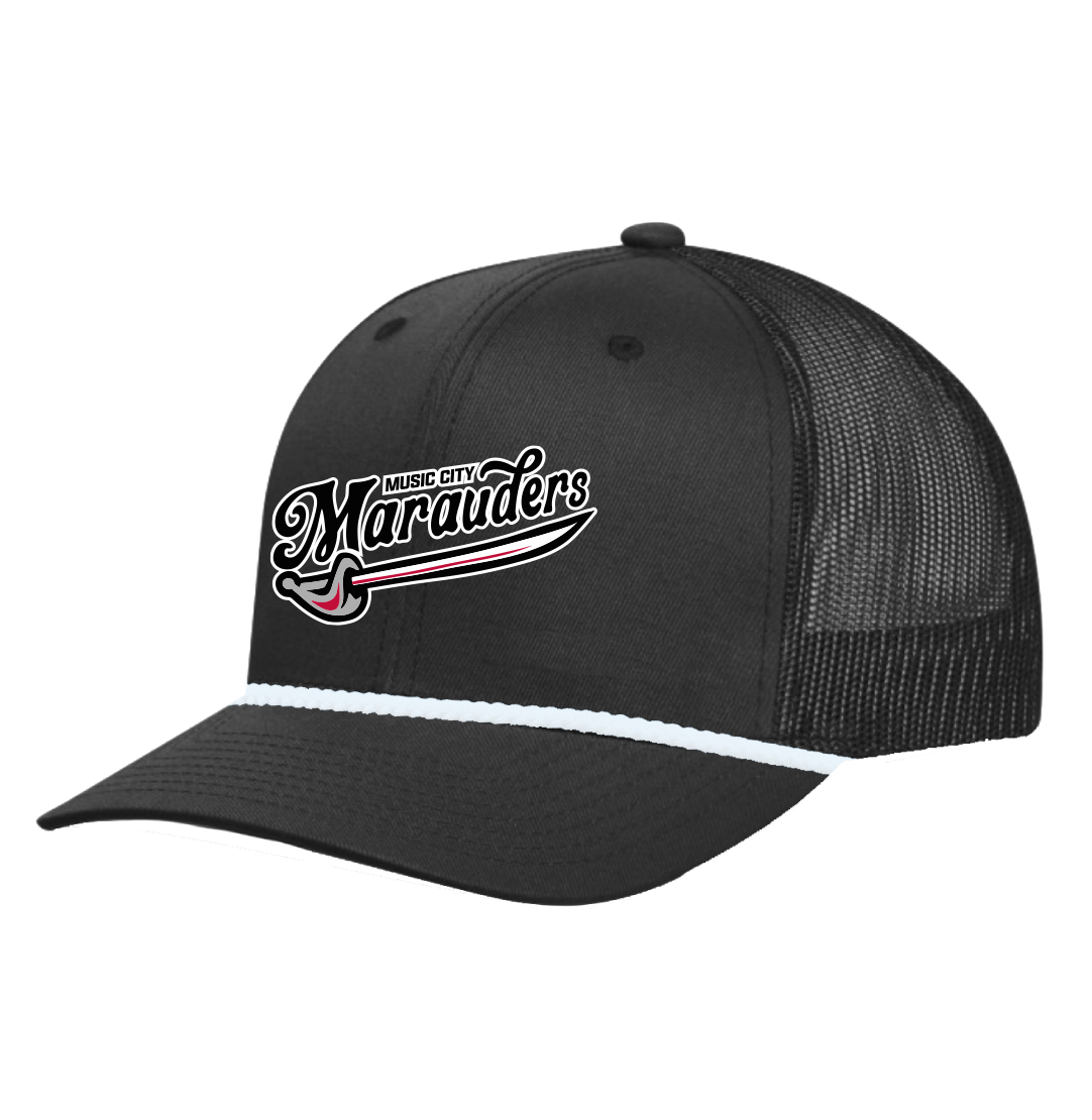 Music City Marauders Coaches Custom Rope Hat