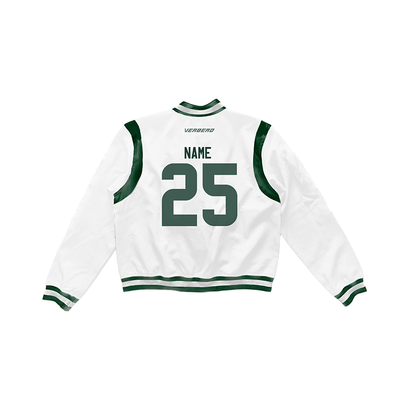 Frontier Airlines Mom Varsity Jacket