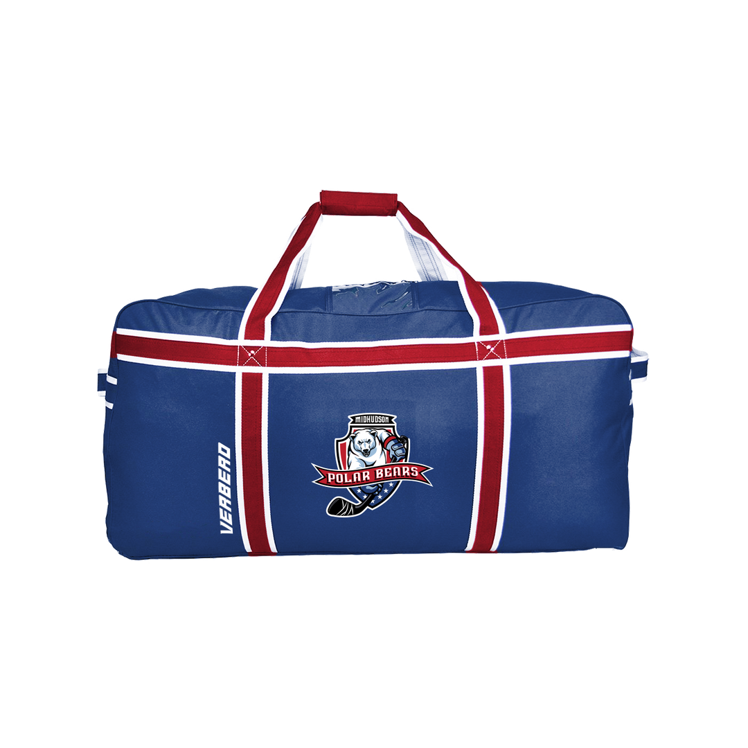 Mid Hudson Polar Bears Custom Goalie Bag