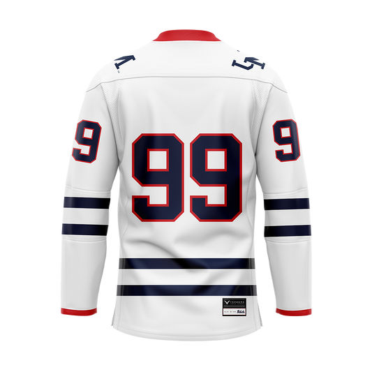 Ole Miss White Custom Hybrid Jersey