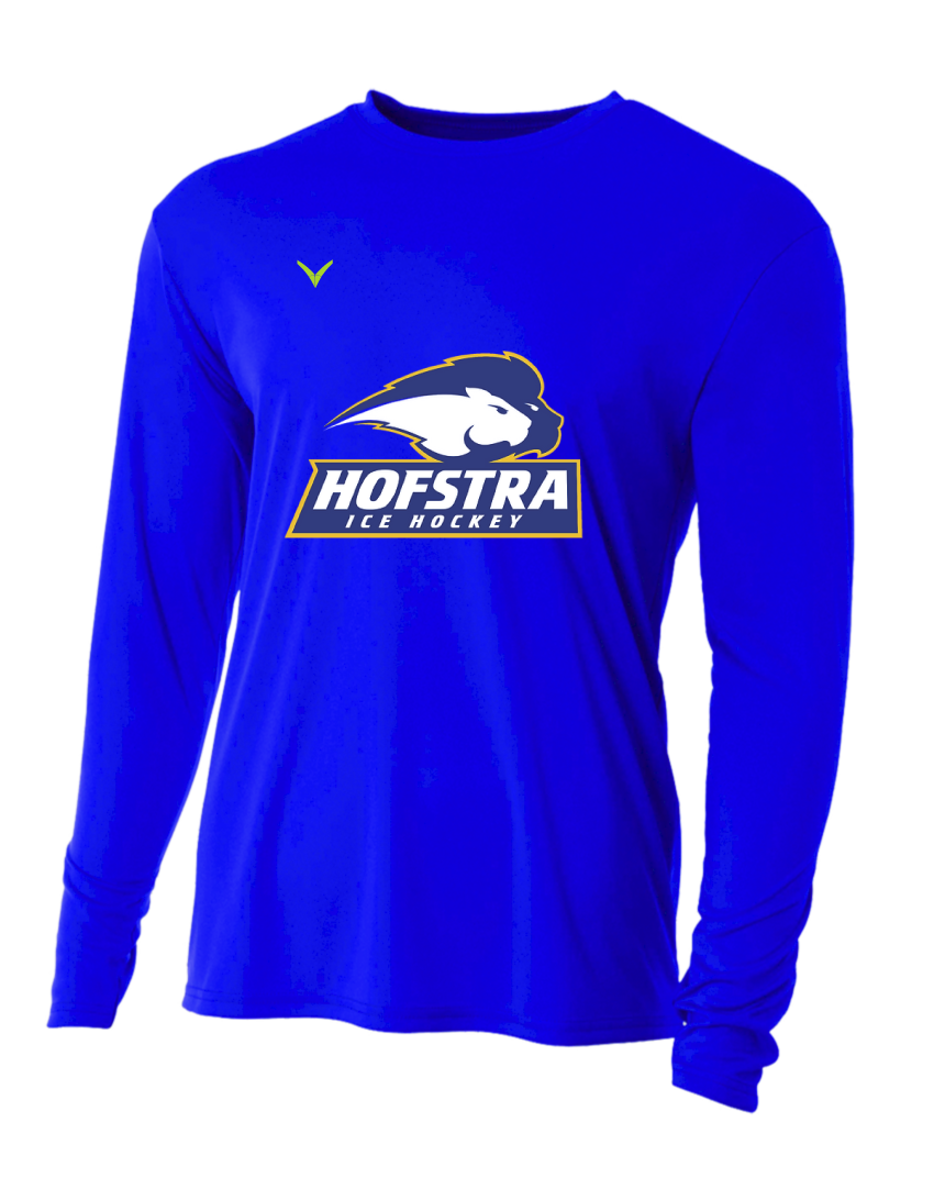 Hofstra Hockey Long Sleeve Performance Crew