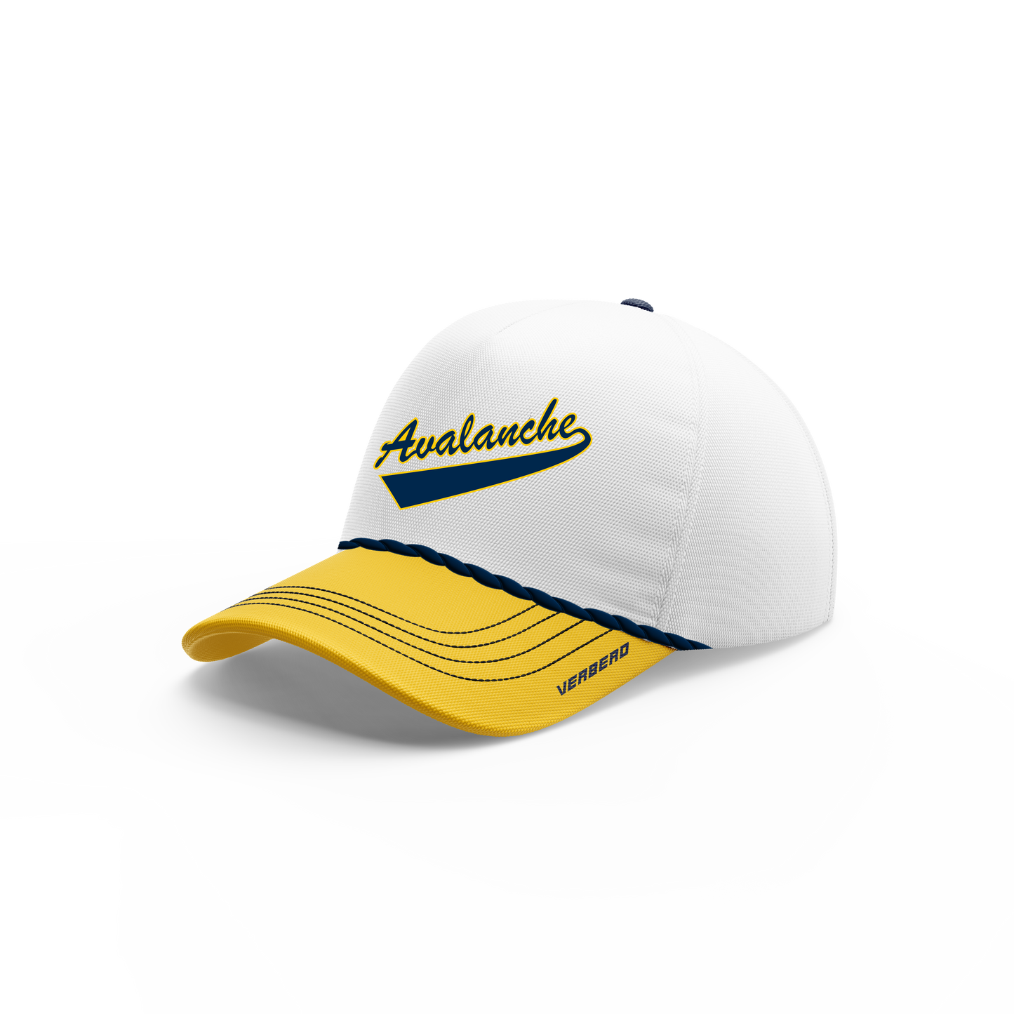 A Custom White Rope Hat