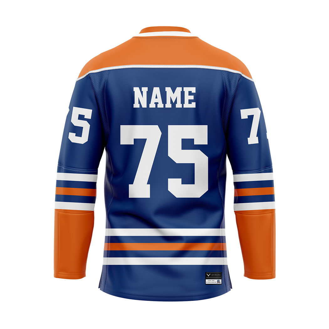 Bakersfield Royal Sublimated With Twill Authentic Jersey