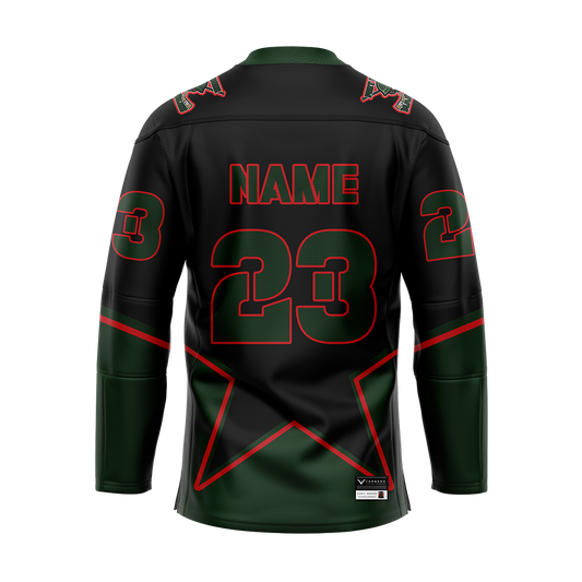 Fort Moore Marauders Black Jersey Customized