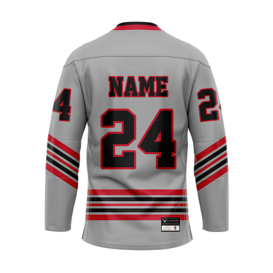 North Quincy Hockey Hybrid Jersey Customized