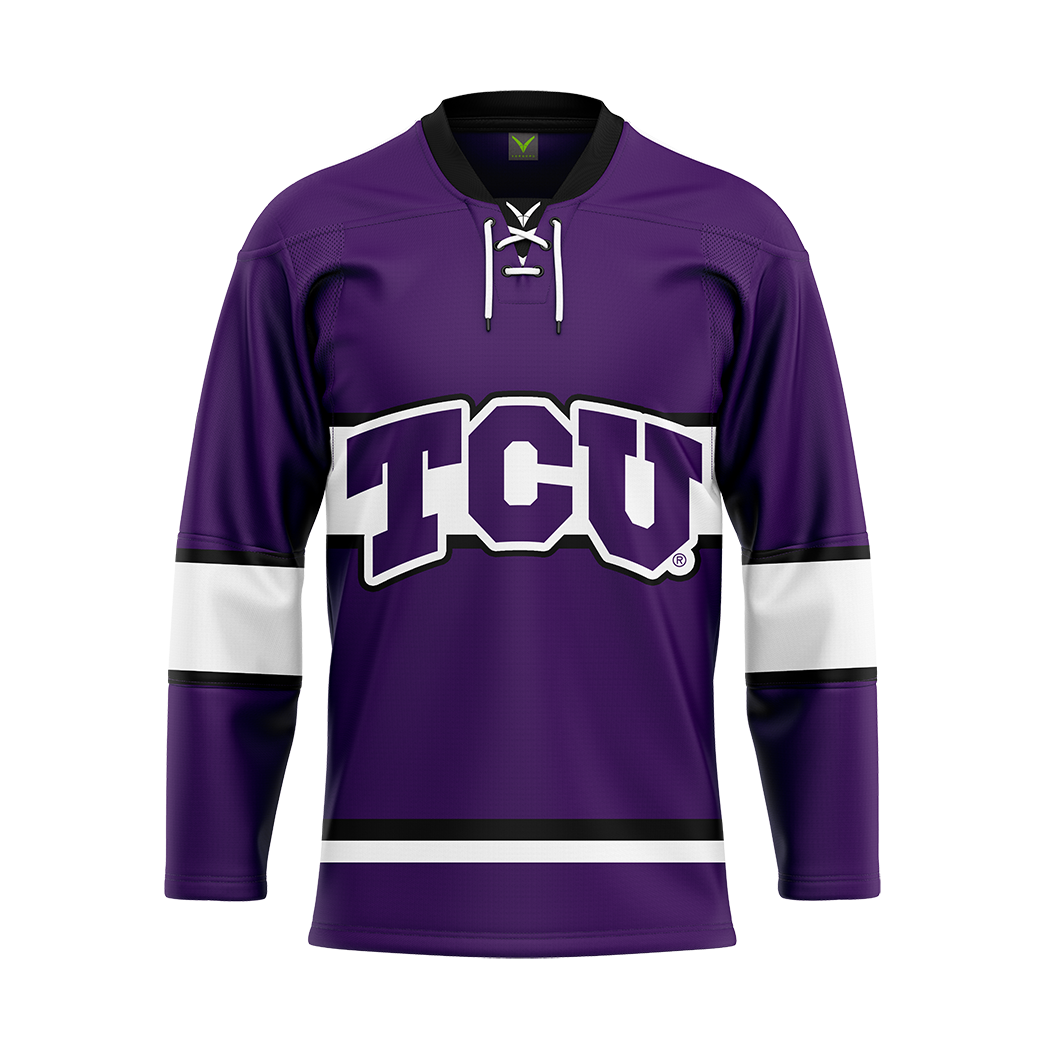 TCU Purple Replica Sublimated Jersey