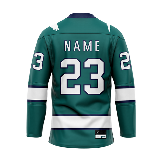 UNC-Wilmington Dark Sublimated Jersey Customized