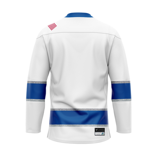 Delaware Hockey Sublimated with Twill Replica Jersey