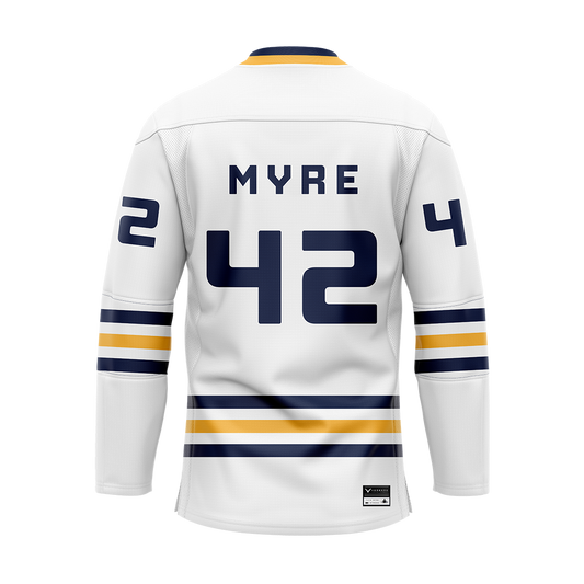 42 Strong White Authentic Sublimated Jersey