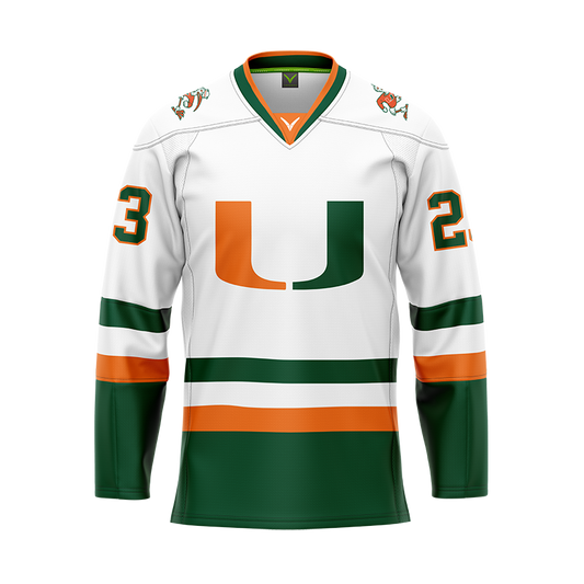 Miami Women's White Sublimated Jersey