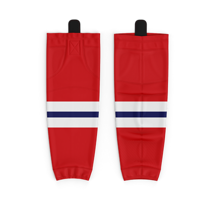 Delta Airlines Custom Red Socks