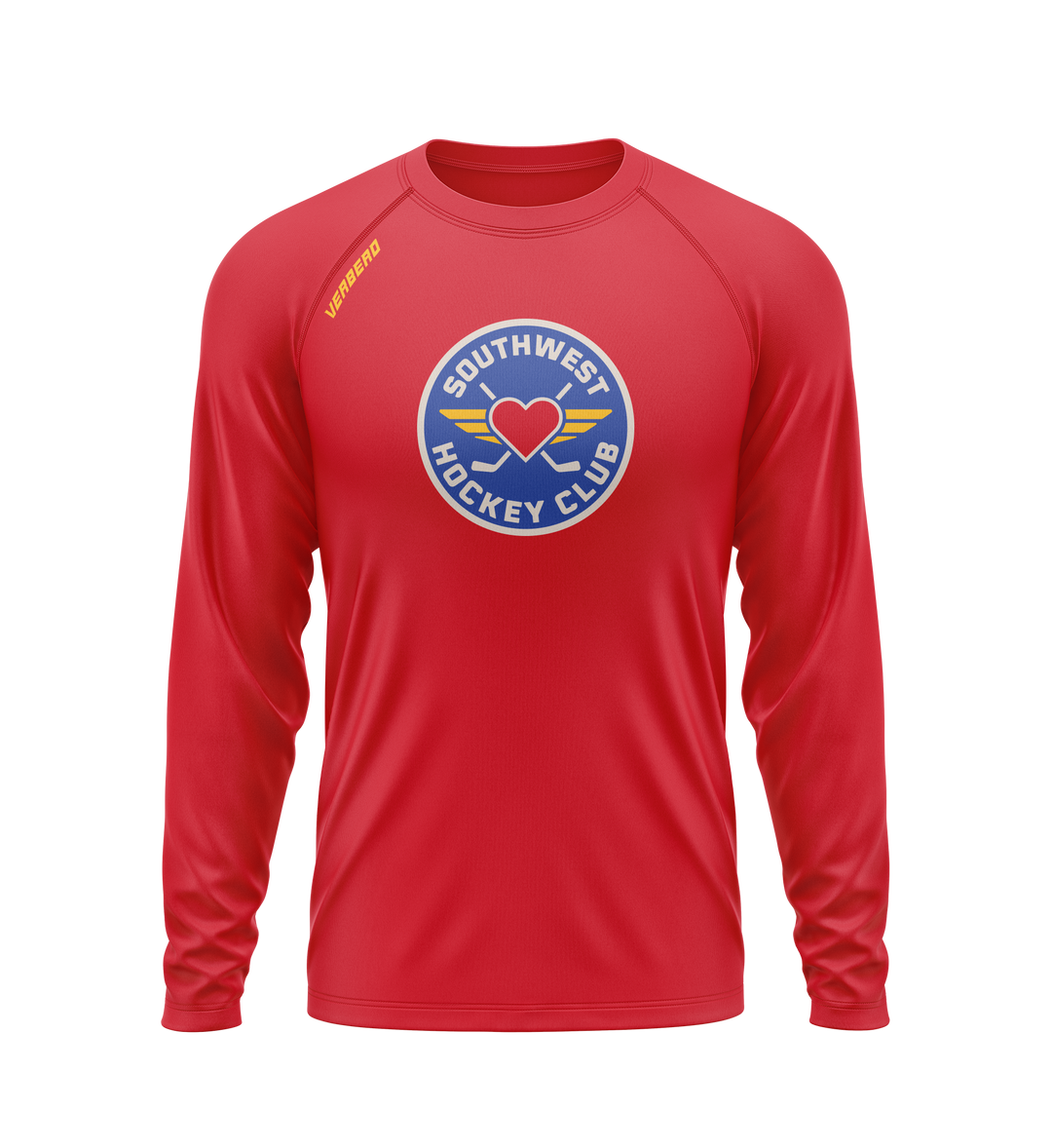 Southwest Hockey Club Red Essential Long Sleeve Shirt
