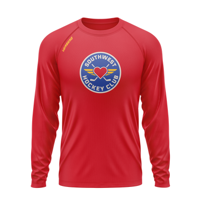 Southwest Hockey Club Red Essential Long Sleeve Shirt