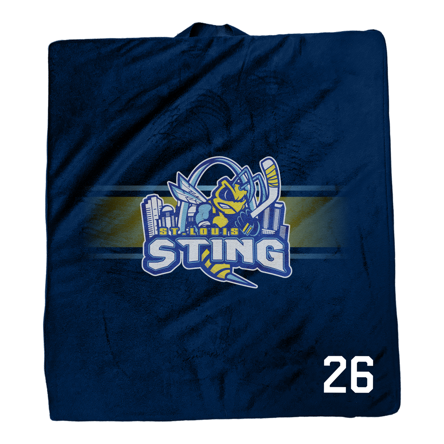 St. Louis Sting Fleece Seat Cushion