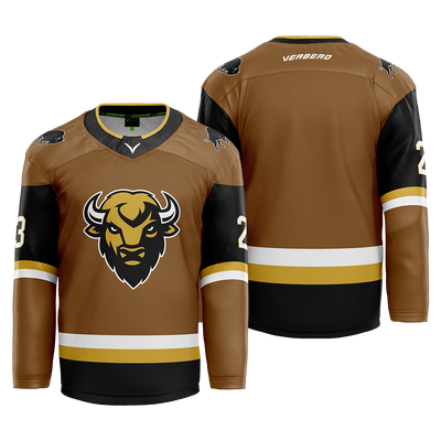 Skate Of The Union Brown Sublimated Jersey