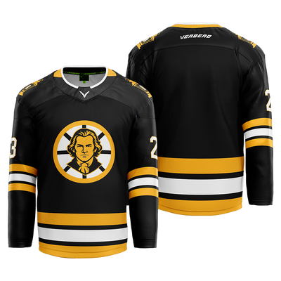 Skate Of The Union Black Sublimated Jersey