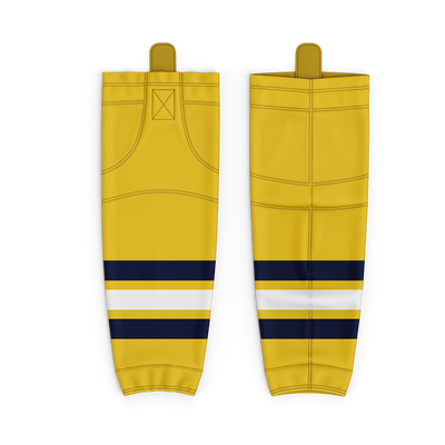 Stripes Co Custom Yellow Socks