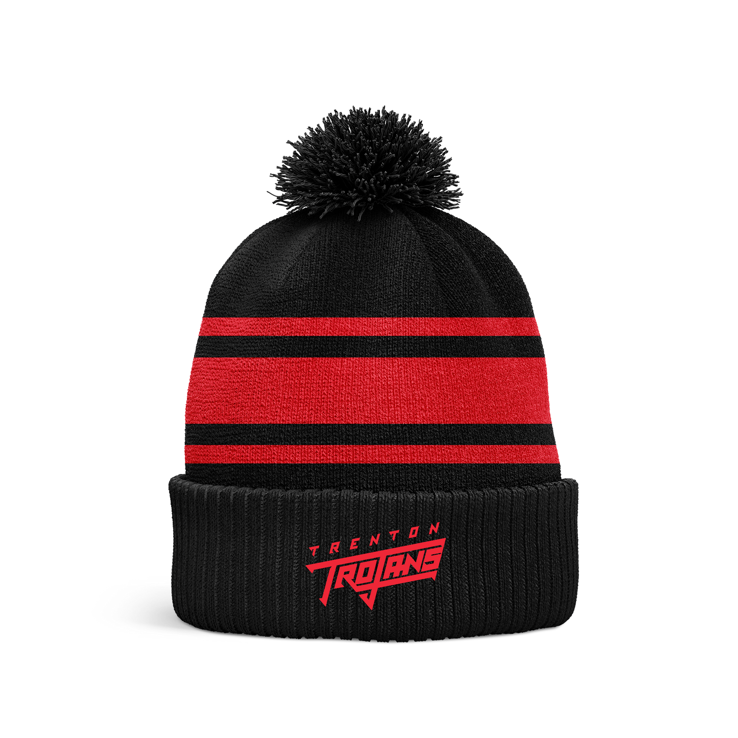 Trenton Trojans 2018 Pom Beanie