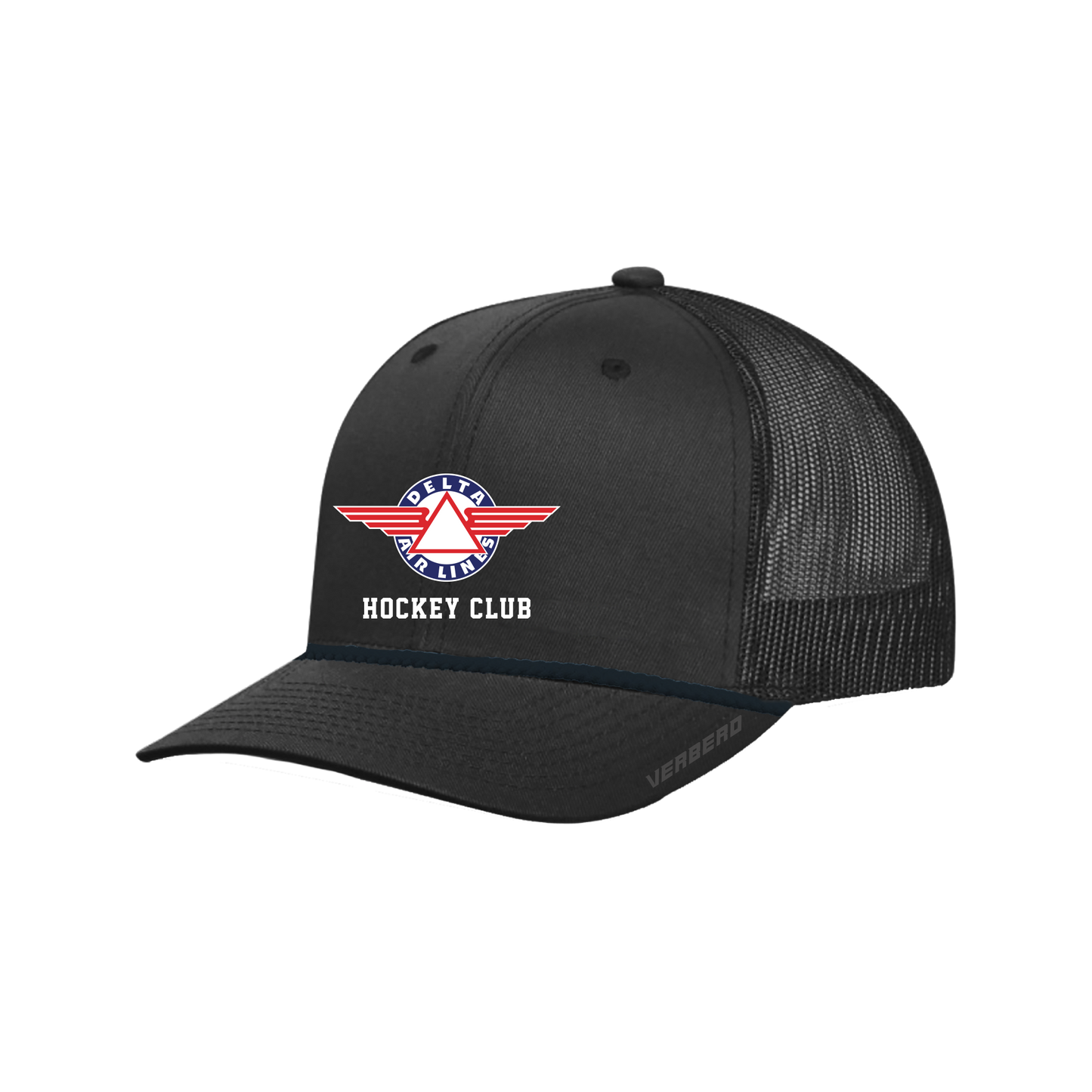 Delta Airlines Custom Rope Trucker Hat