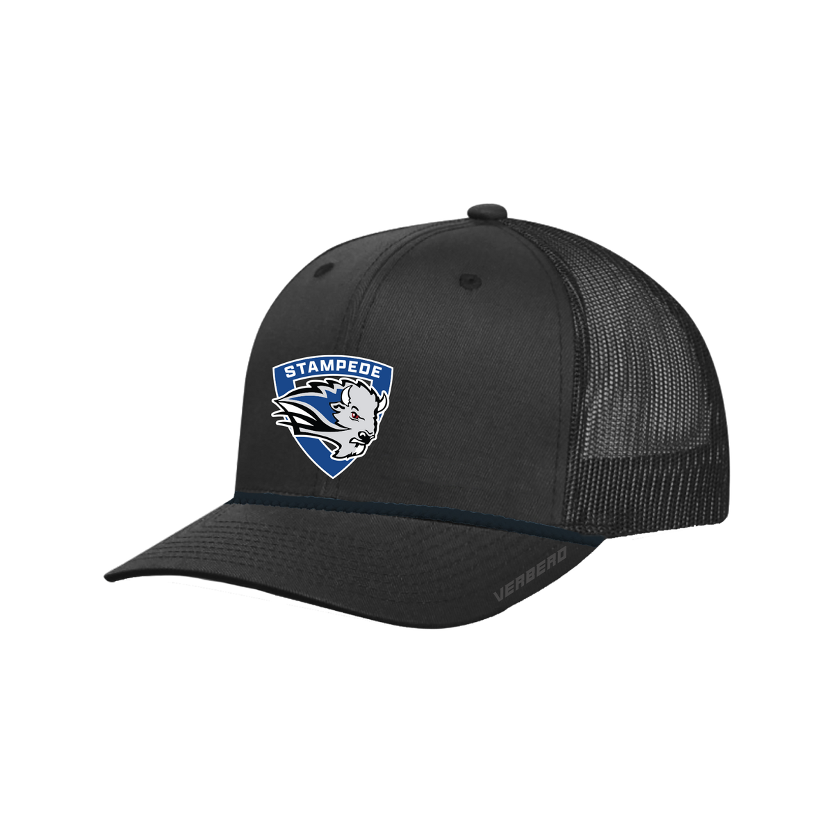 Susquehanna Valley Custom Black Rope Hat