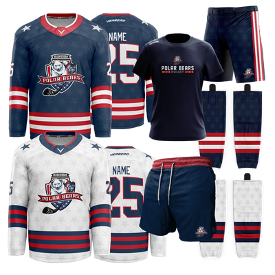 Mid Hudson Polar Bears Uniform + Workout Bundle Package