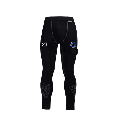 Upstate Badger Coaches Custom V Armor Protective Compression Pant