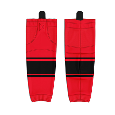 Trenton Trojans 2018 Custom Red Socks