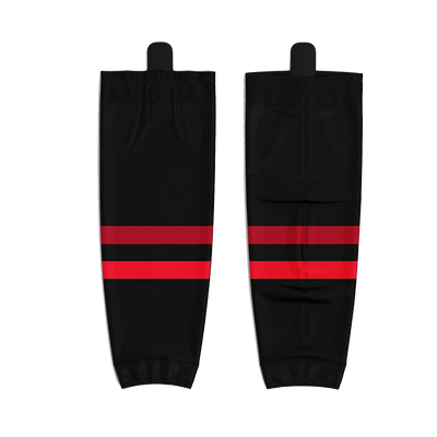 Trenton Trojans 2018 Custom Black Socks