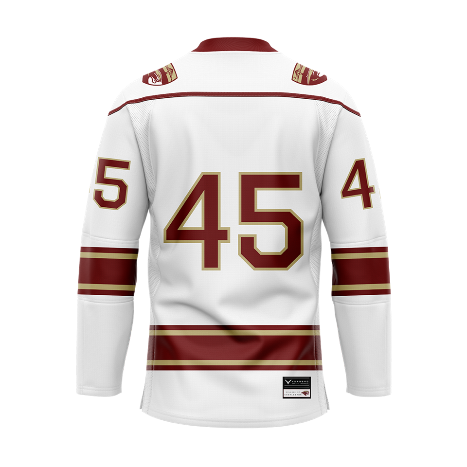 College of Charleston Custom Authentic Away Replica Jersey
