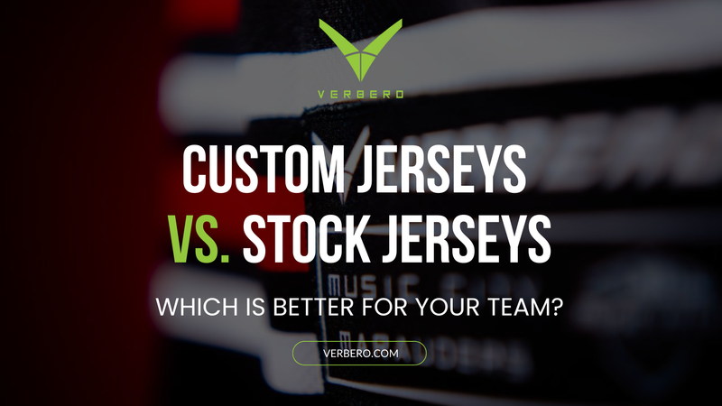 Custom Jerseys vs. Stock Jerseys: Which Is Better for Your Team?
