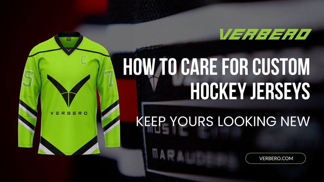 How to Care for Custom Hockey Jerseys
