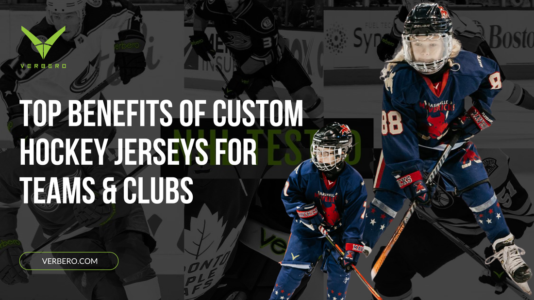 Top Benefits of Custom Hockey Jerseys for Teams and Clubs