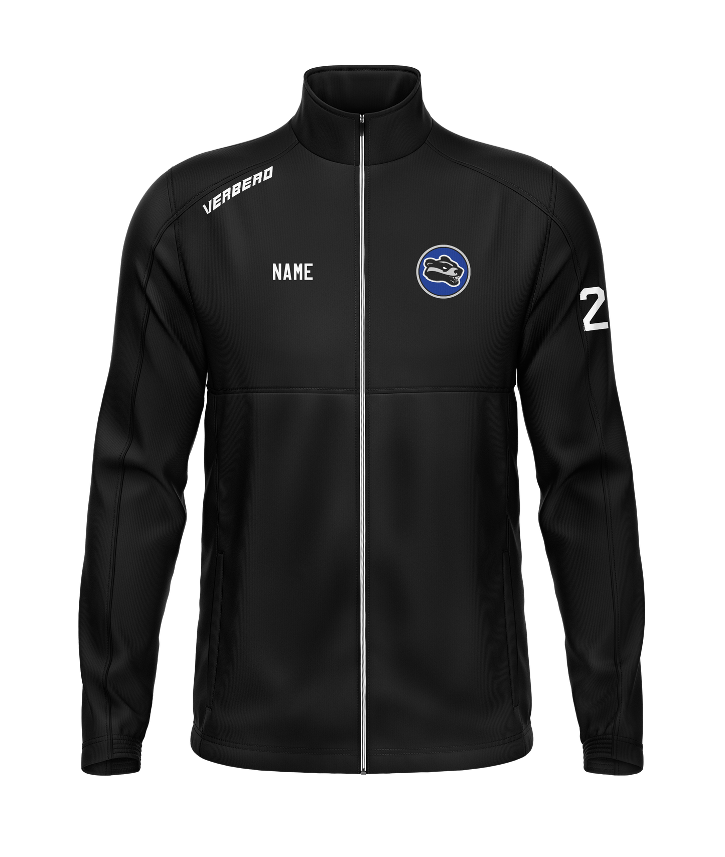 Upstate Badgers Girls Warmup Jacket