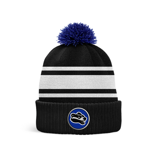 Upstate Badgers Boys Pom Beanie