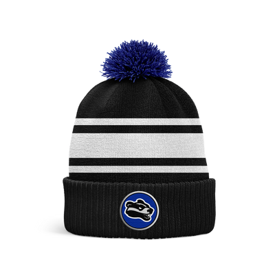 Upstate Badgers Boys Pom Beanie