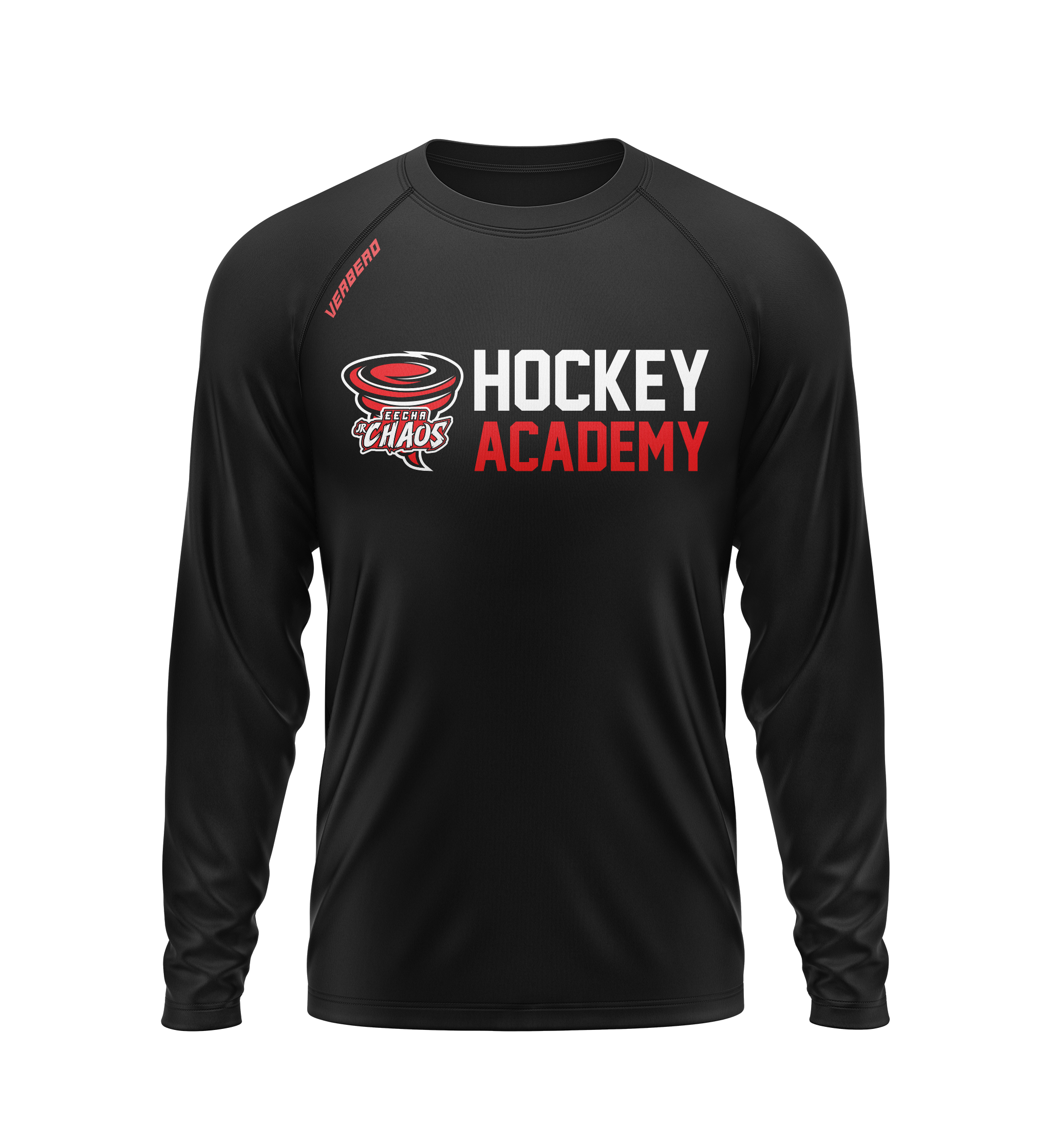 EECHA Jr. Chaos Essential Black Long Sleeve Shirt