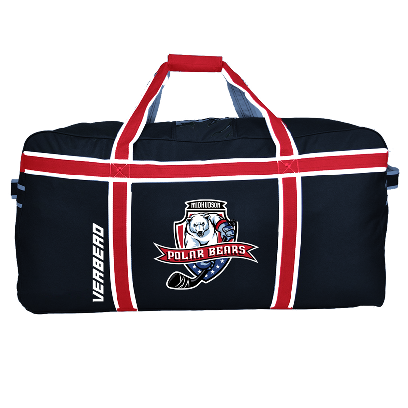 Mid Hudson Polar Bears Custom Goalie Bag
