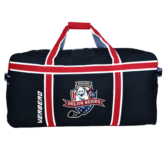Mid Hudson Polar Bears Custom Goalie Bag