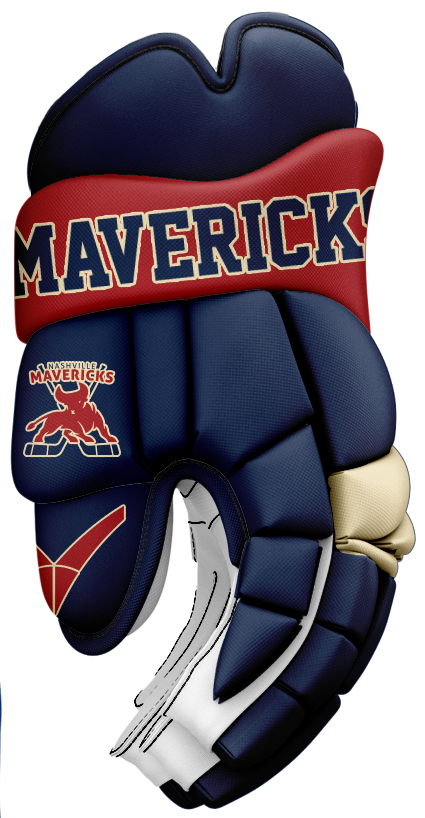 Nashville Mavericks Custom Team Glove