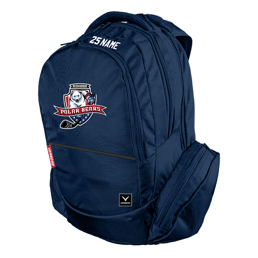 Mid Hudson Polar Bears Custom Backpack
